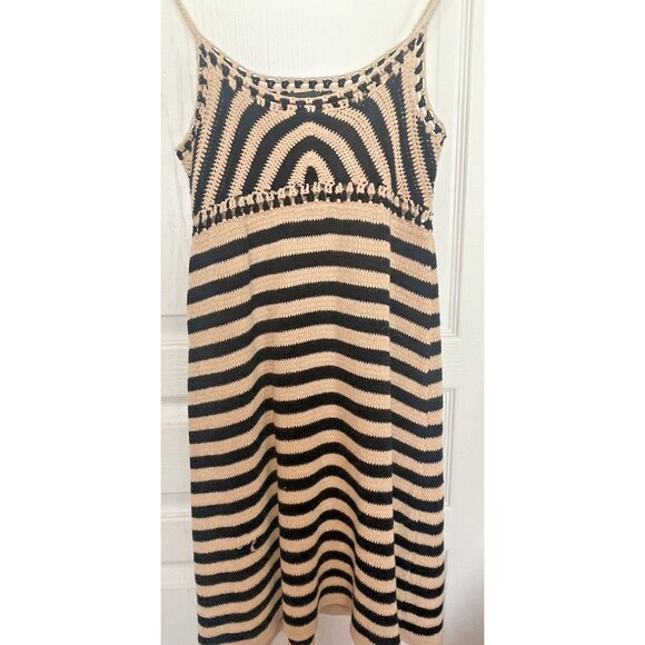 Miou Muse Dresses & Skirts - Miou Muse Black and Cream Knit Dress Size XS